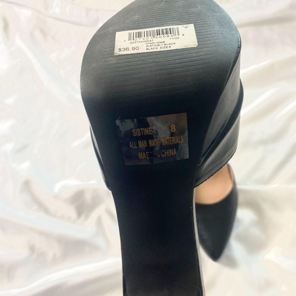 NWT Kaylee Chunky Vampy Gothic Platform Round Lolita Mary Jane Heels US 8 Black - Picture 5 of 5